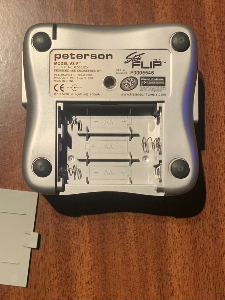 Afinador Peterson StroboFlip V2