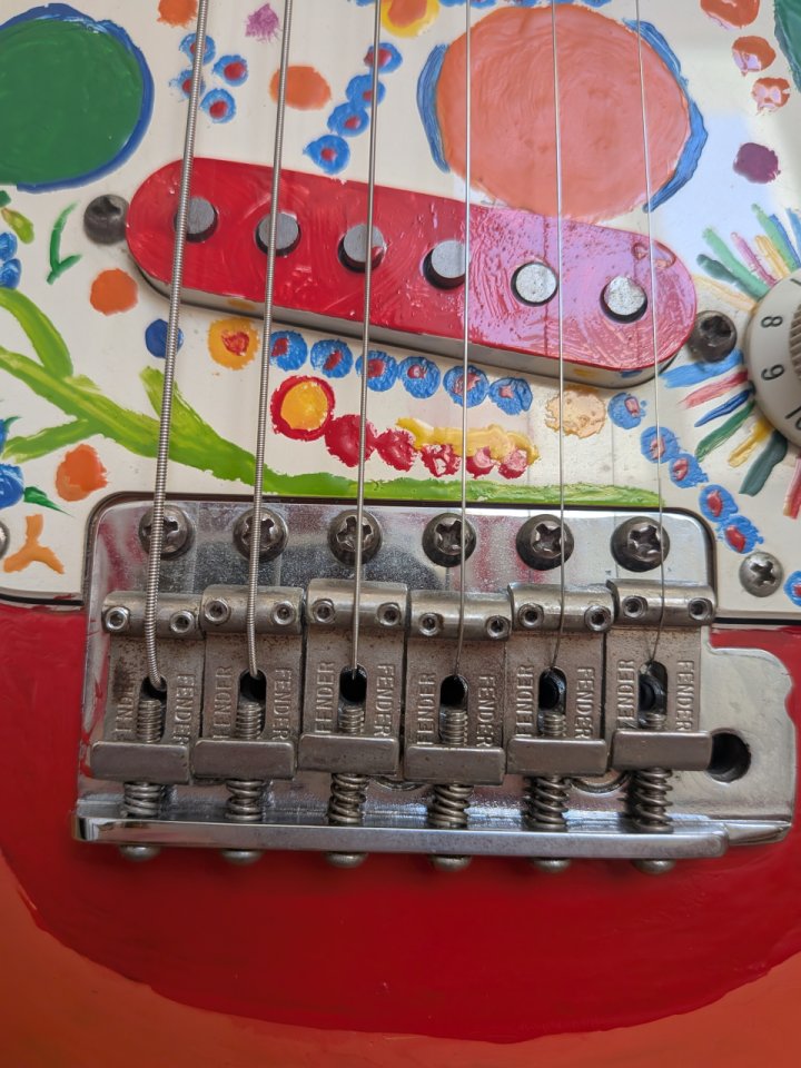 Fender Stratocaster GEORGE Harrison Rocky