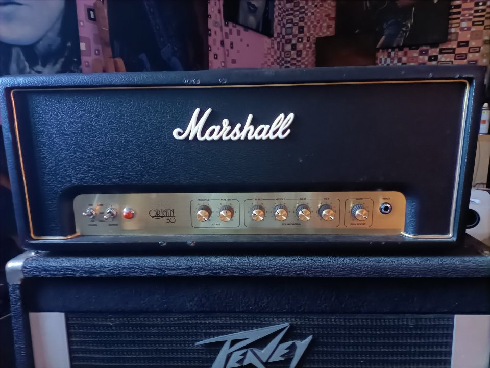 Marshall Origin 50 head de segunda mano · Foto 8 de 9 · Alicante · 420 €