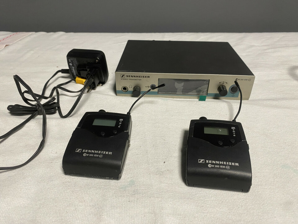 Sennhaiser EW300 IEM G3 2 petacas Rango C