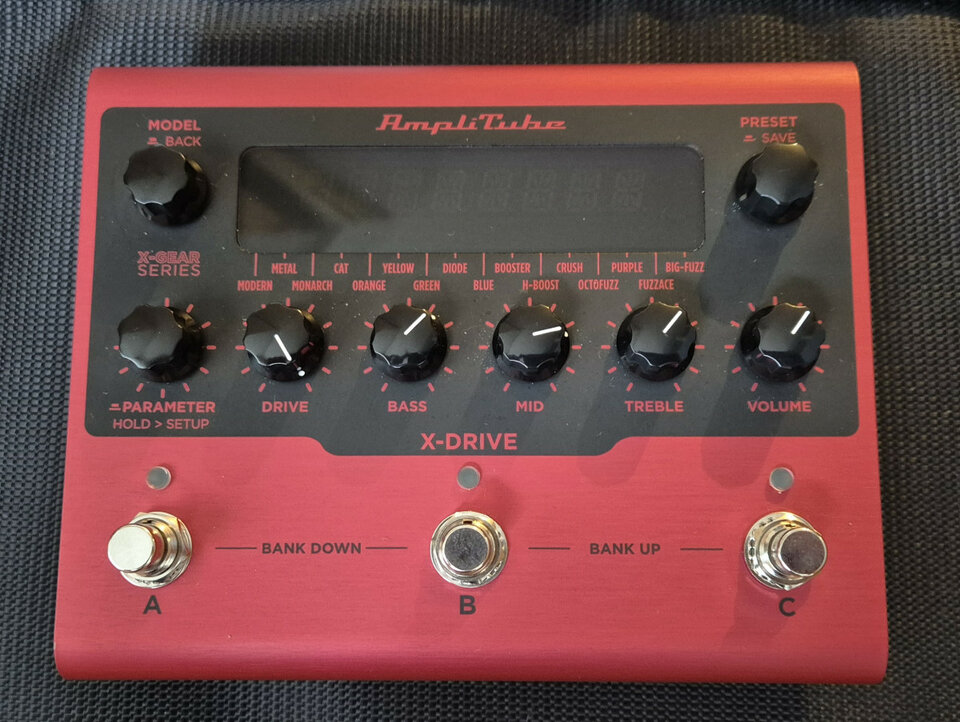 Amplitube X-DRIVE
