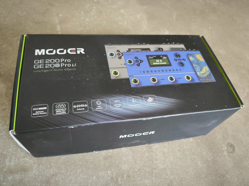 Pedalera MOOER.GE200Pro de segunda mano · Foto 1 de 8 · Badajoz · 250 €