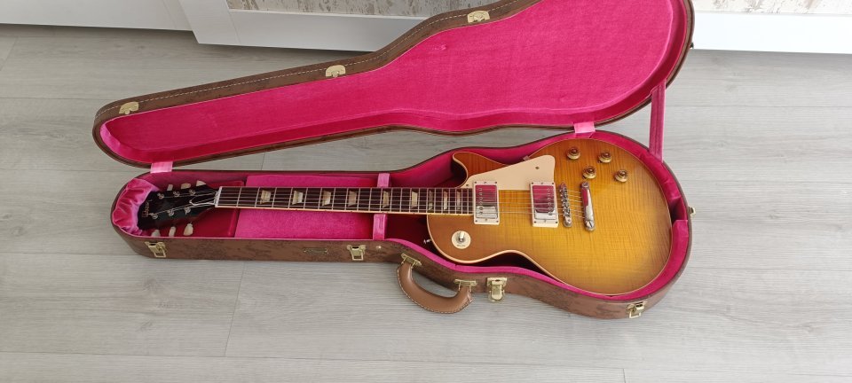 -----Gibson Custom Shop 1959. Les Paul Standard Reissue VOS Dirty Lemon de 2023.----- de segunda mano · Foto 9 de 9 · A Coruña