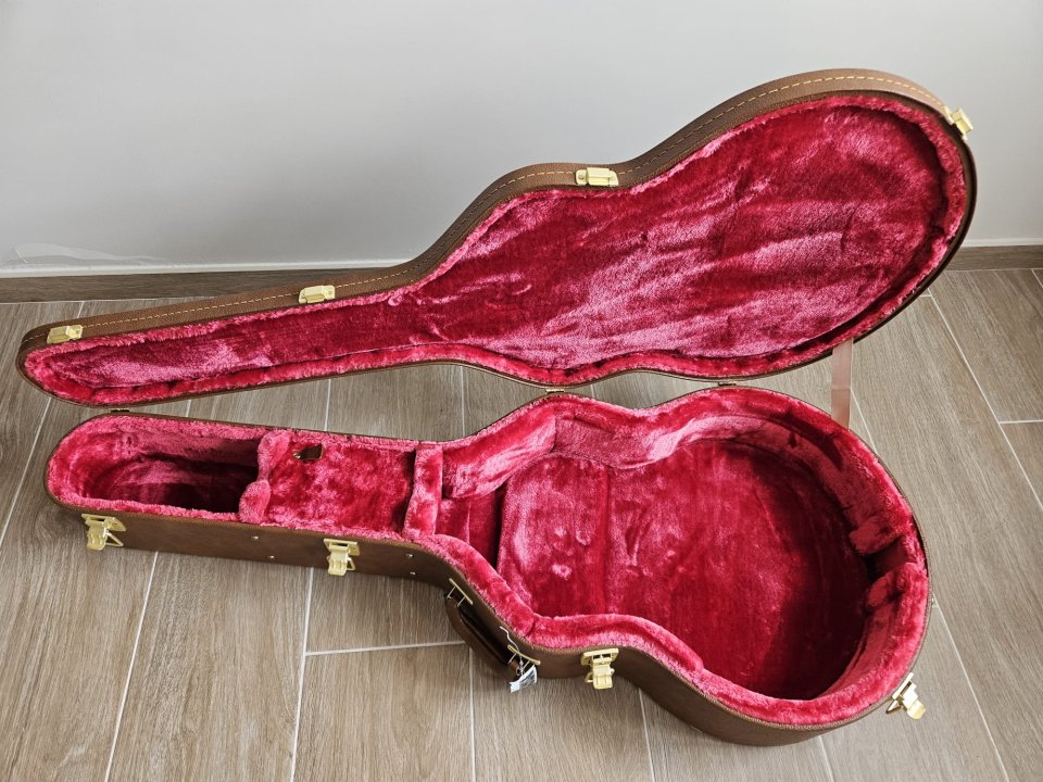 Estuche de lujo Gibson modelo J-185 Marrón.