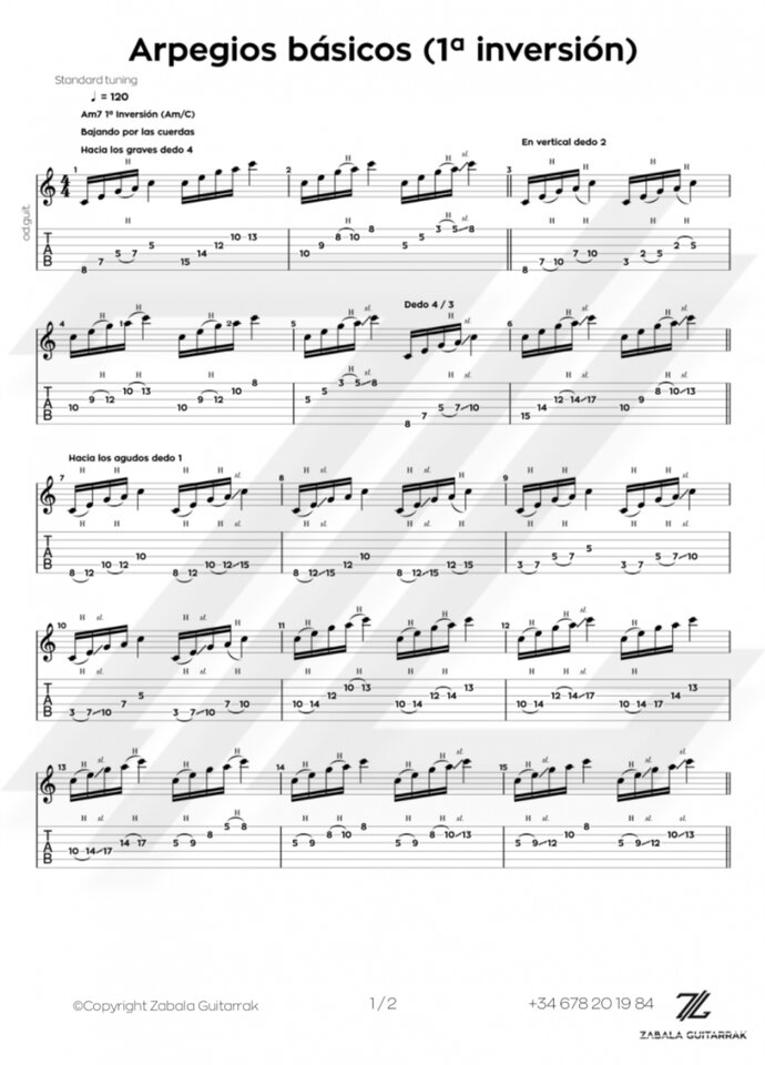 Clases de Guitarra - Conviértete en un guitarrista completo