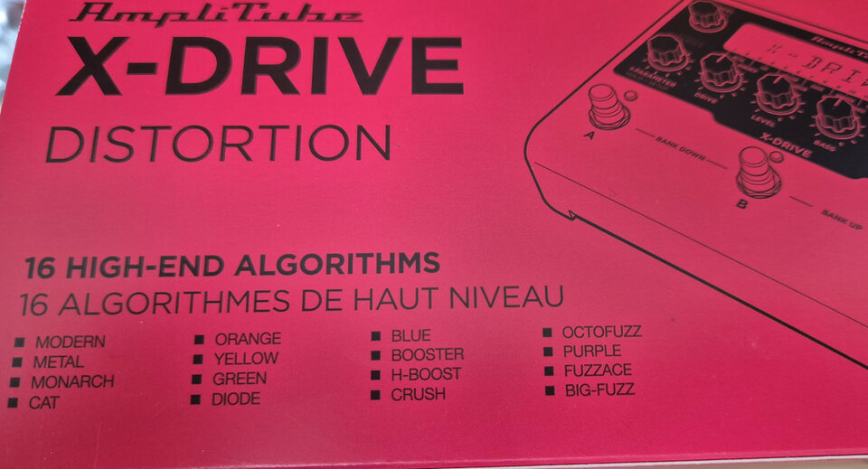 Amplitube X-DRIVE