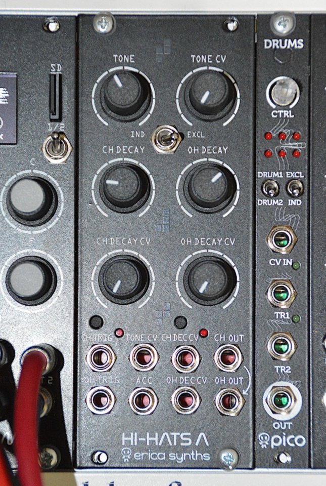 Módulo Eurorack Erica Synths Hi-Hats A
