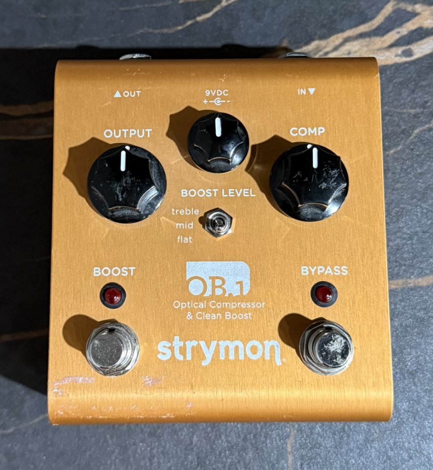 Pedal Strymon OB.1 Compressor y Booster de segunda mano · Foto 1 de 4 · Cáceres · 160 €