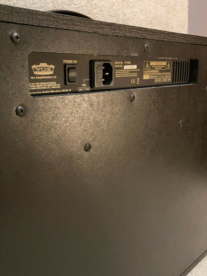 Amplificador Vox VT100X *IMPECABLE*