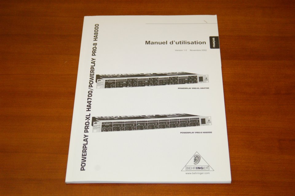 Behringer Powerplay Pro XL HA4700