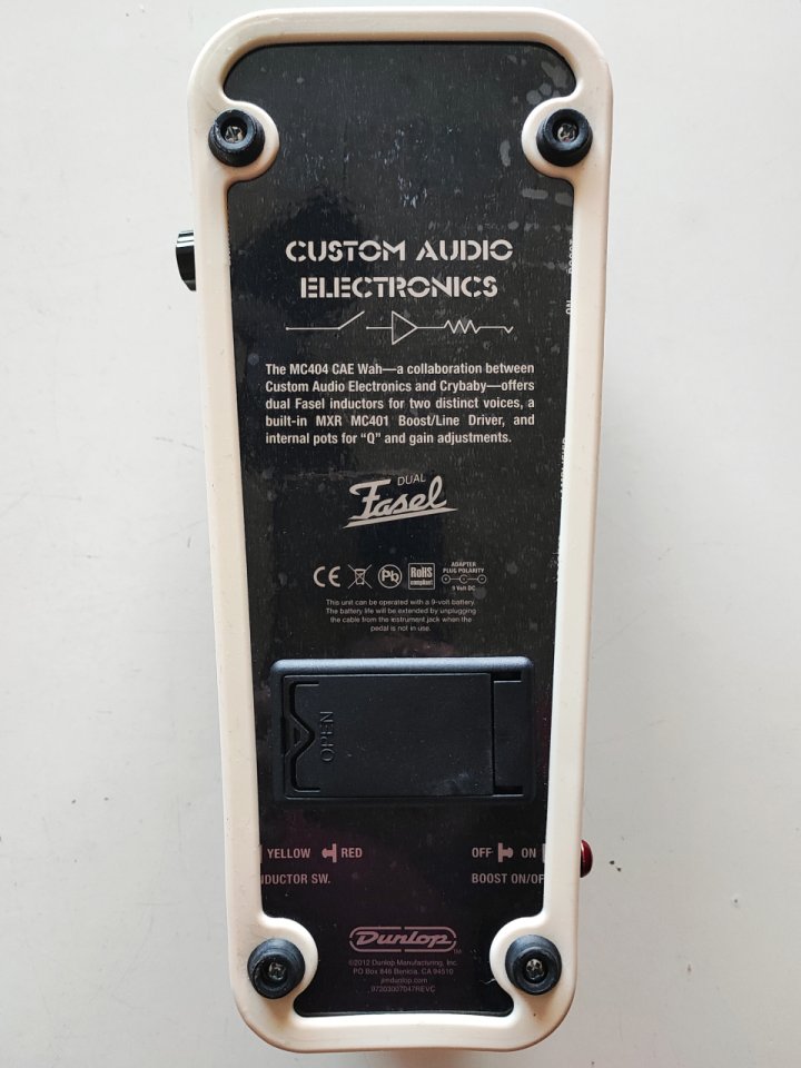 Dunlop MXR MC404 CAE Wah