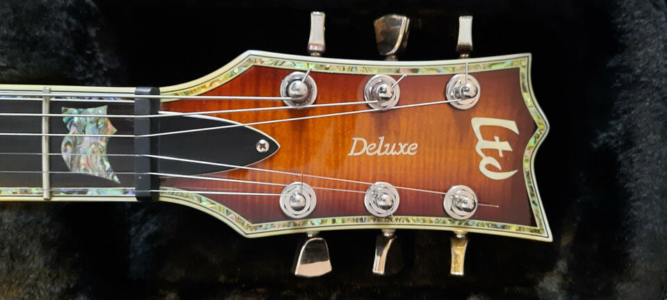 LTD EC-1000 FM ASB deluxe con SD pro slash alnico II