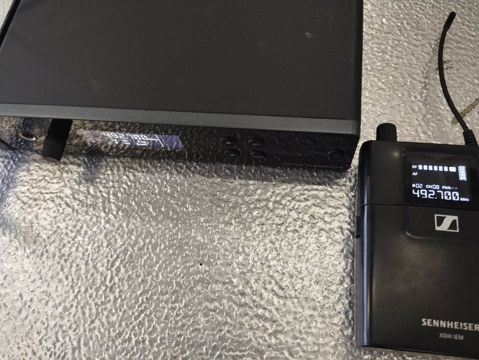 In Ear Sennheiser XSW IEM Set A