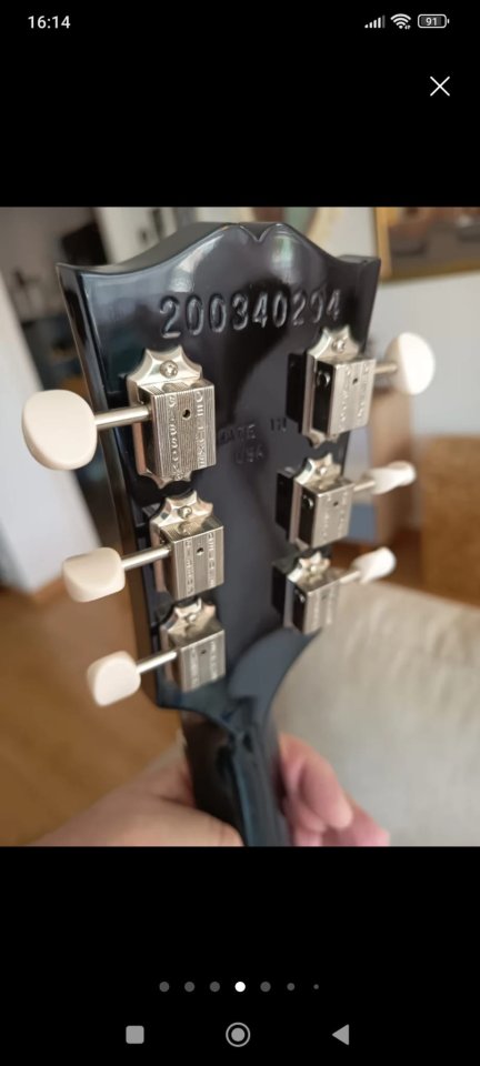 Gibson Les Paul Junior zurda – Excelente estado