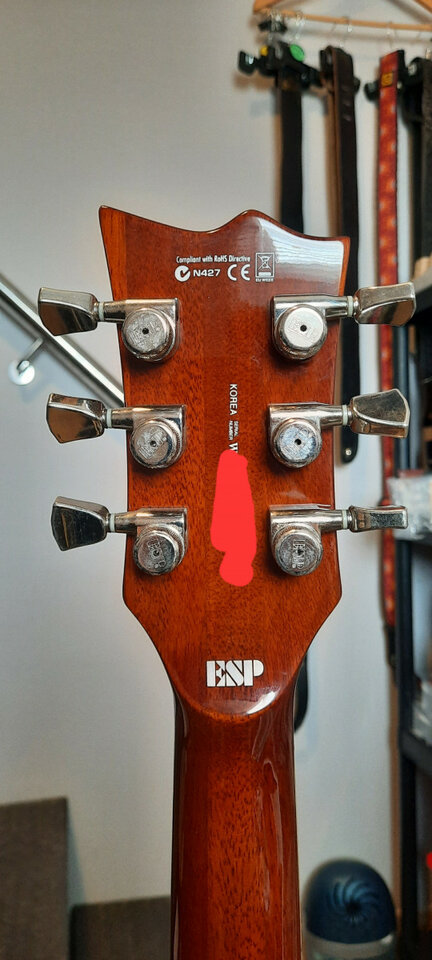 LTD EC-1000 FM ASB deluxe con SD pro slash alnico II