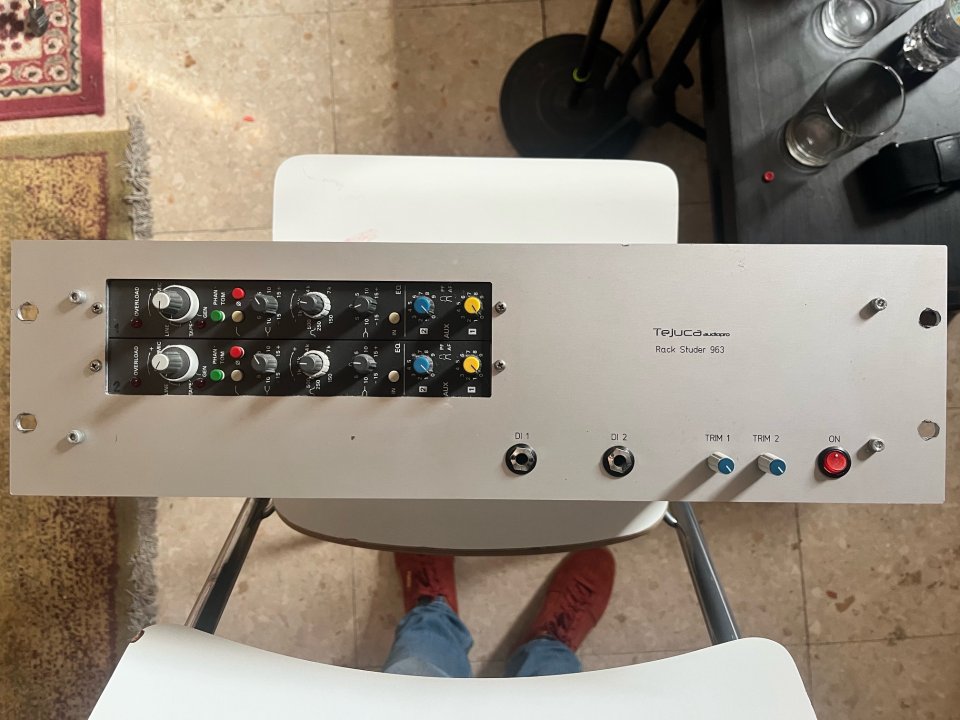 Previos (Focusrite ISA, Studer, JDK)