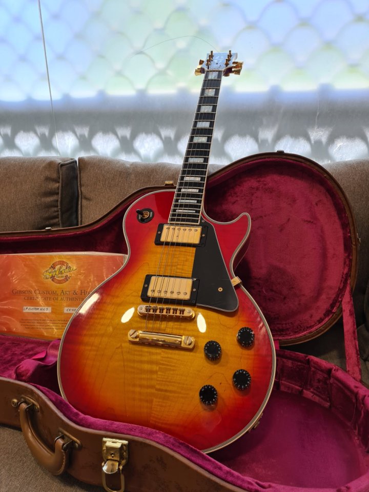 Gibson Les Paul Custom 2004 Heritage Cherry Sunburst
