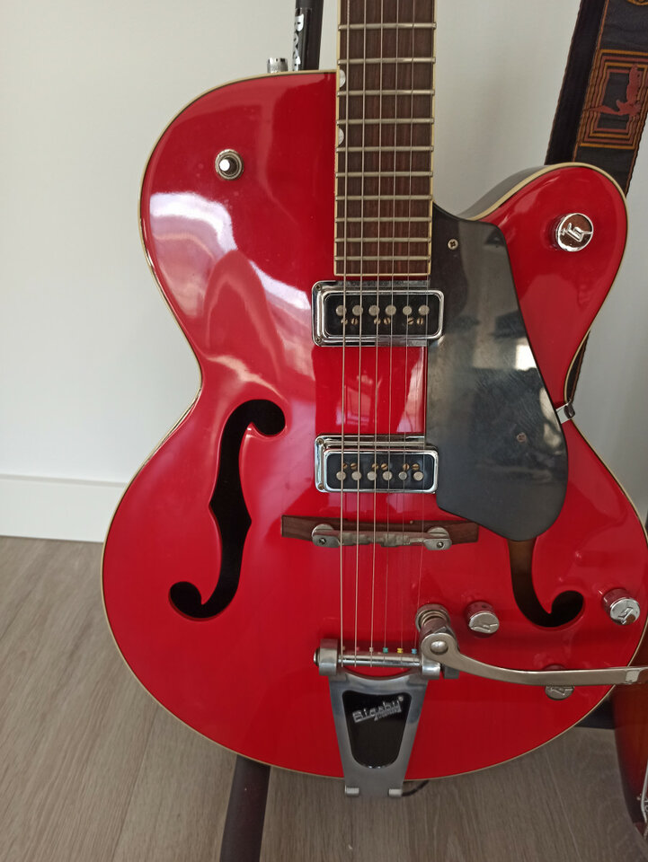 Gretsch 5129 firebird red korea 2005
