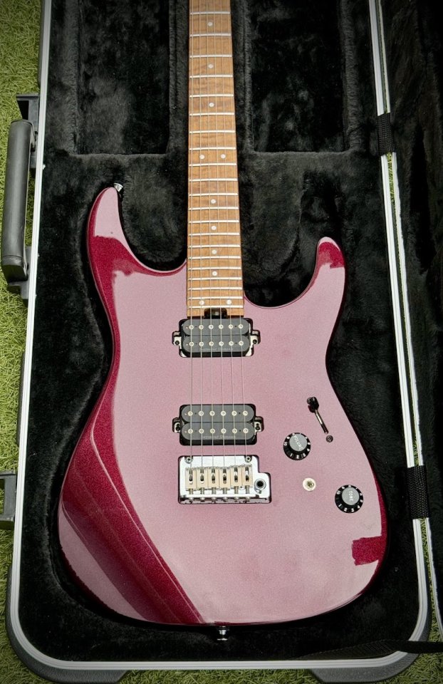 Charvel USA San Dimas Select DK24 stainless steel frets