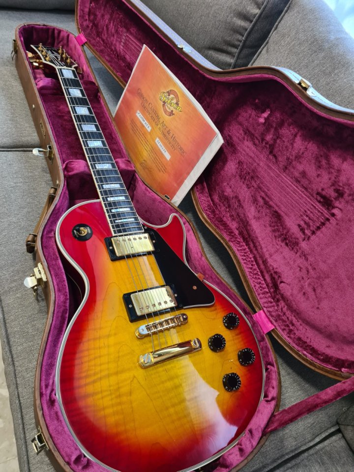 Gibson Les Paul Custom 2004 Heritage Cherry Sunburst