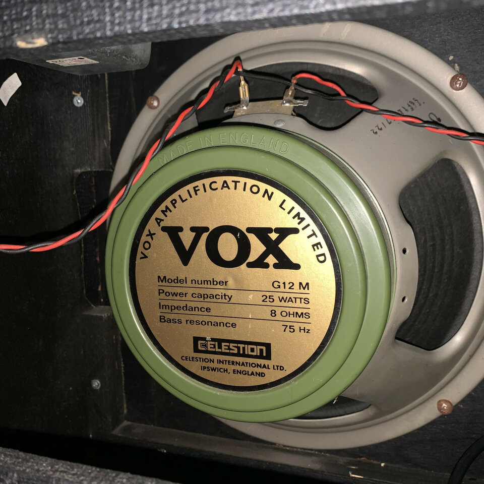 VOX AC30/6 TB Made in England (1995 aprox) – Celestion Greenback
