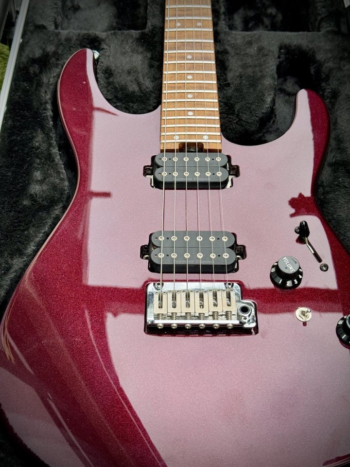 Charvel USA San Dimas Select DK24 stainless steel frets