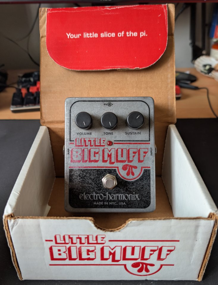 EHX Little Big Muff Original NYC - Con Caja