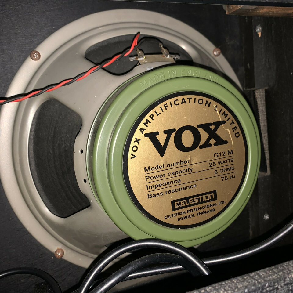 VOX AC30/6 TB Made in England (1995 aprox) – Celestion Greenback