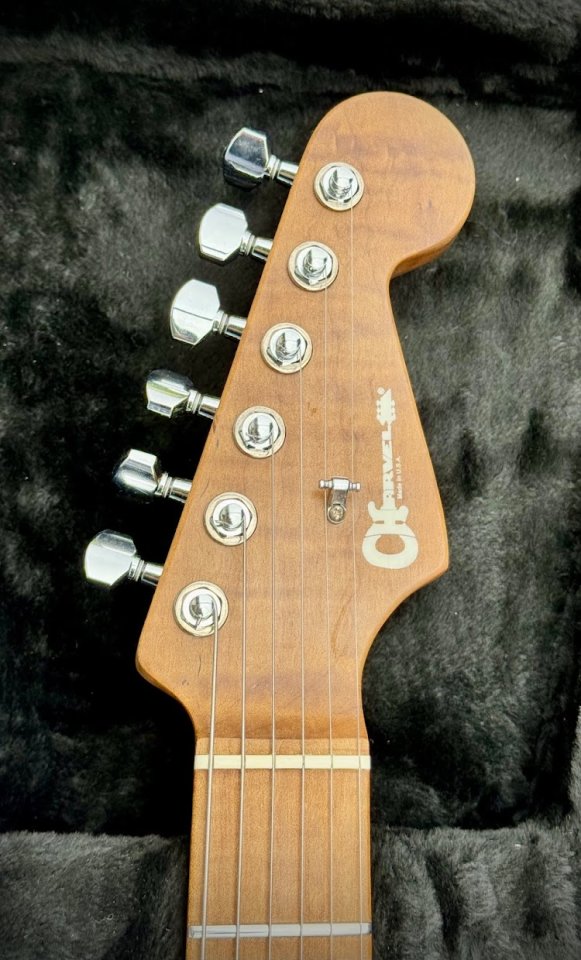 Charvel USA San Dimas Select DK24 stainless steel frets