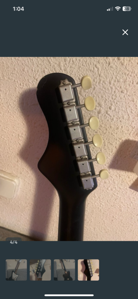 Guitarra Danelectro Dead On 67 Negra de segunda mano · Foto 4 de 4 · Madrid · 800 €