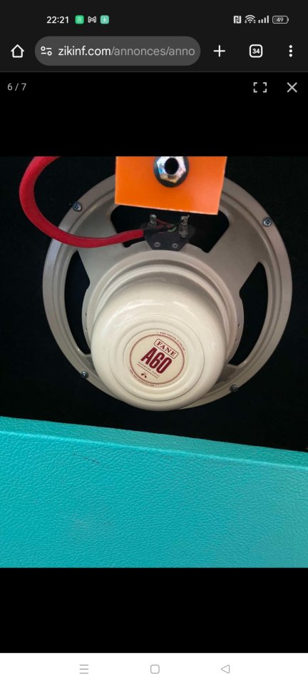 Ampli Mystery de Castle Made of Sound  (point to point british style)