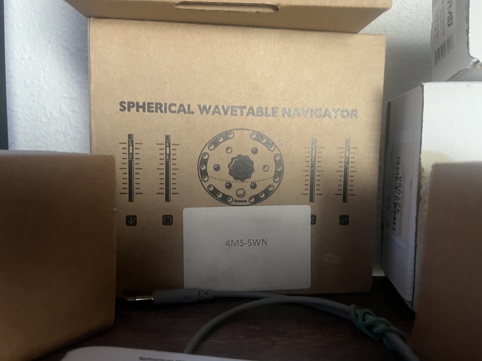 Cambio 4ms Spherical Wavetable Navigator