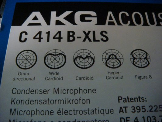 AKG C414 XLS de segunda mano · Foto 5 de 6 · Valencia · 700 €