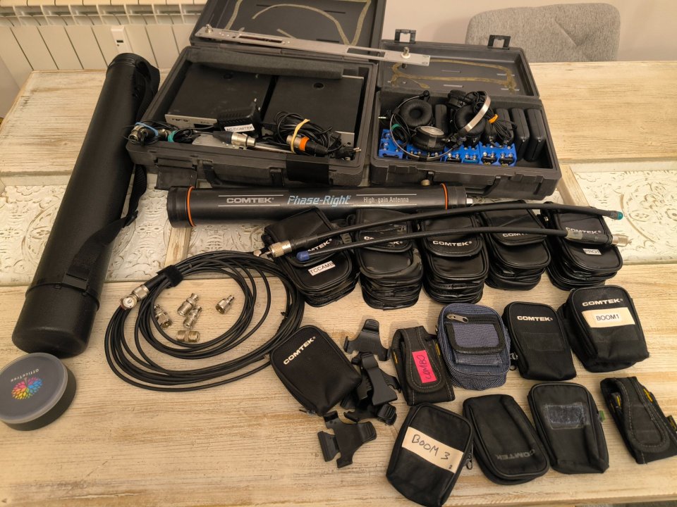 Escuchas inalámbricas Comtek