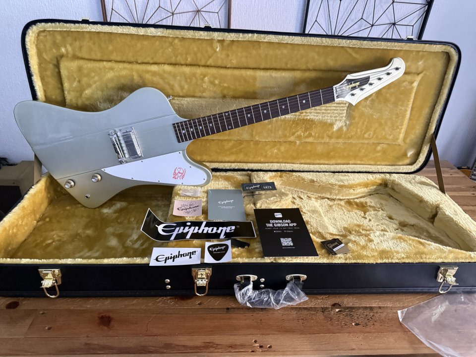 Epiphone IGC 1963 Firebird I, Silver Mist de segunda mano · Foto 1 de 3 · Sevilla · 850 €