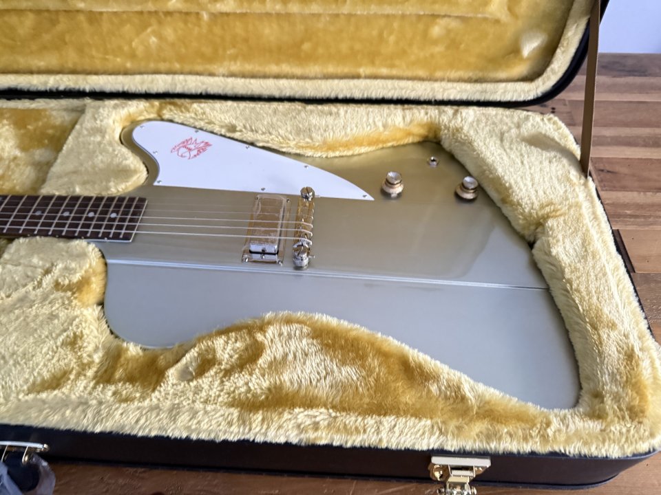 Epiphone IGC 1963 Firebird I, Silver Mist de segunda mano · Foto 2 de 3 · Sevilla · 850 €