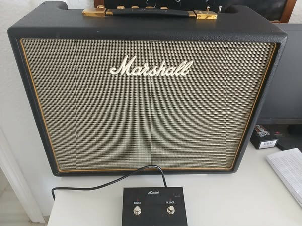 Amplificador Marshall a valvulas origin 5