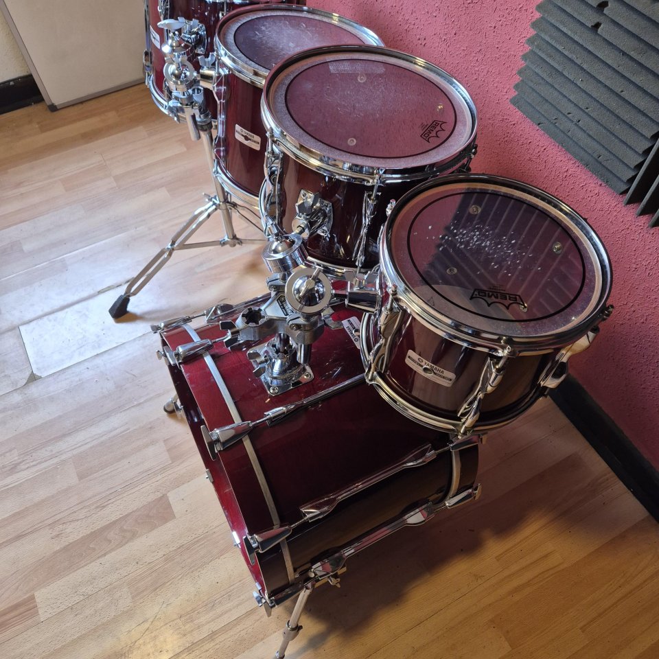 Batería YAMAHA 9000 Recording Custom 20" 10" 12" 13" 14" Cherry Wood