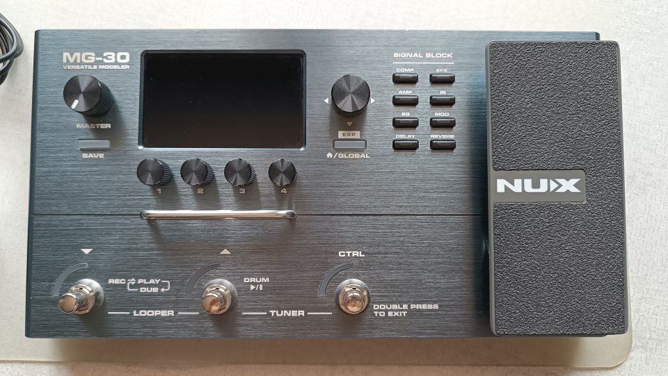 NUX MG-30, pedalera multiefectos de segunda mano · Foto 2 de 9 · Salamanca · 190 €