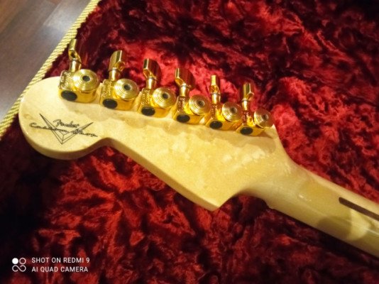 Fender Custom Shop 56 Strat NOS Birdeye Fiesta Red