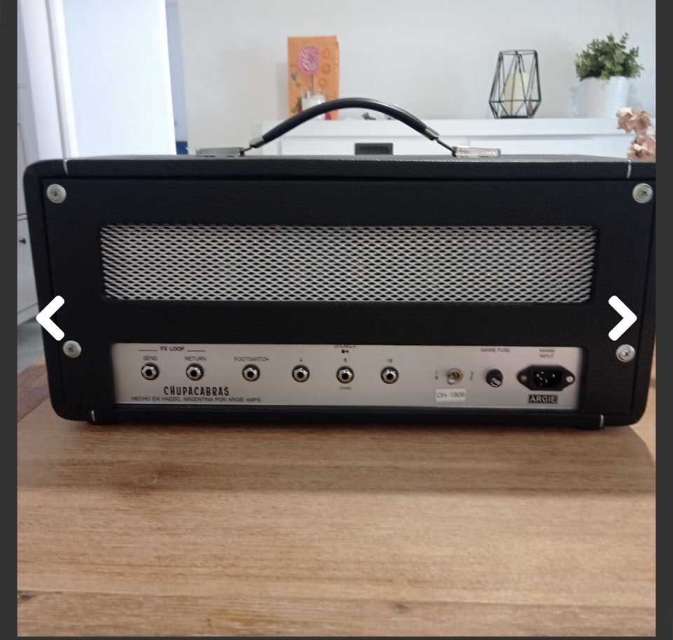 Argie Chupacabras 33/18w + Nolatone 2x12 Greenbacks de segunda mano · Foto 5 de 6 · Sevilla · 1200 €
