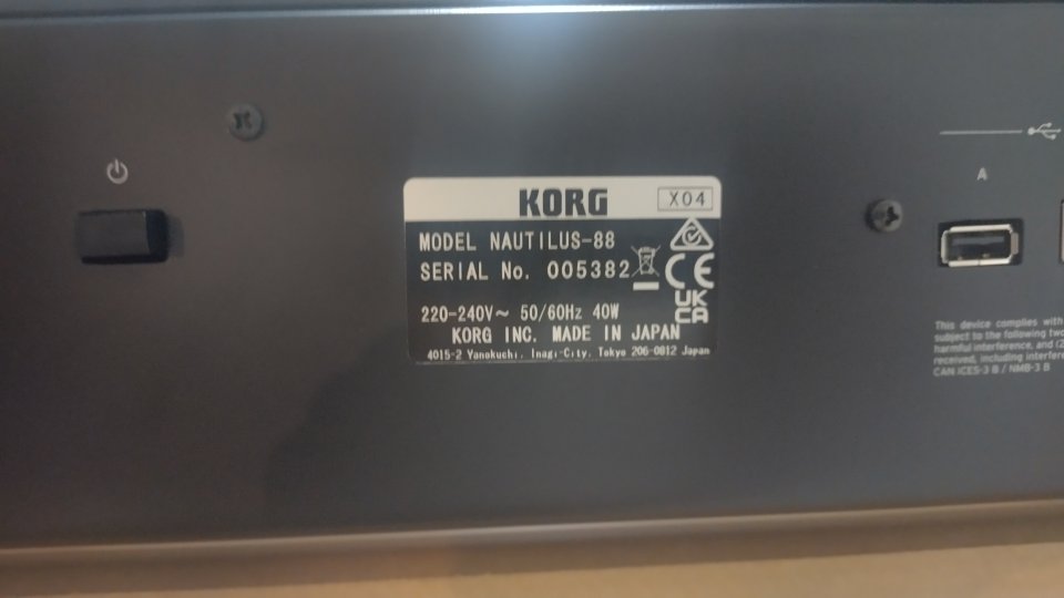 Workstation Korg Nautilus 88 de segunda mano · Foto 5 de 9 · Zaragoza · 1500 €