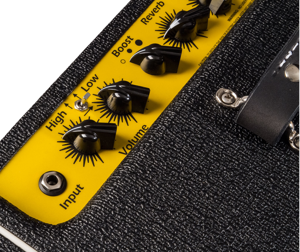 RESERVADO Carr Mercury V 1x12 Combo Black 16 vatios y atenuador de 4 a 0 vatios