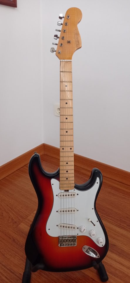 Guitarra eléctrica Stratocaster años 70