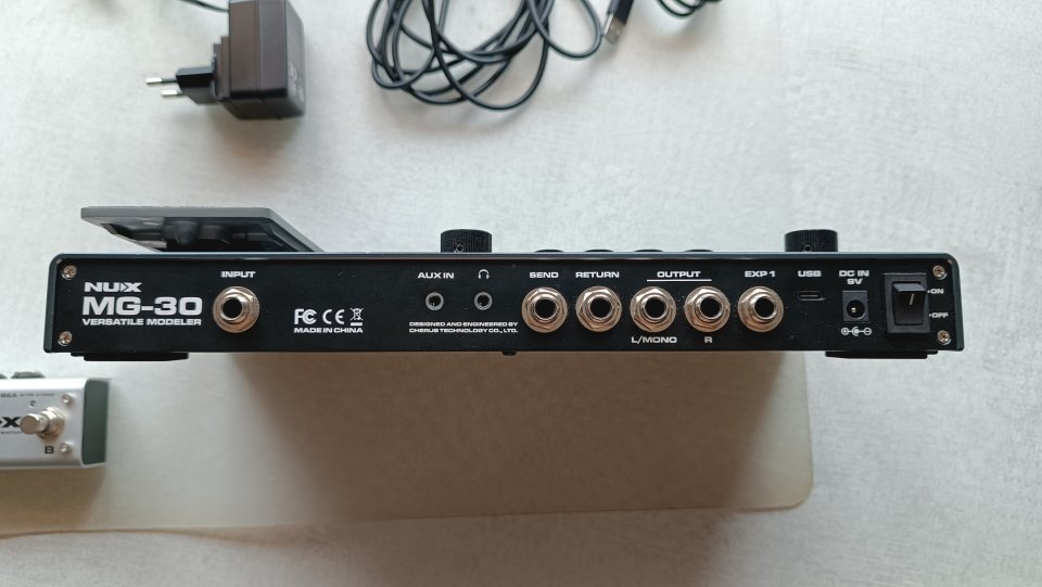 NUX MG-30, pedalera multiefectos de segunda mano · Foto 5 de 9 · Salamanca · 190 €