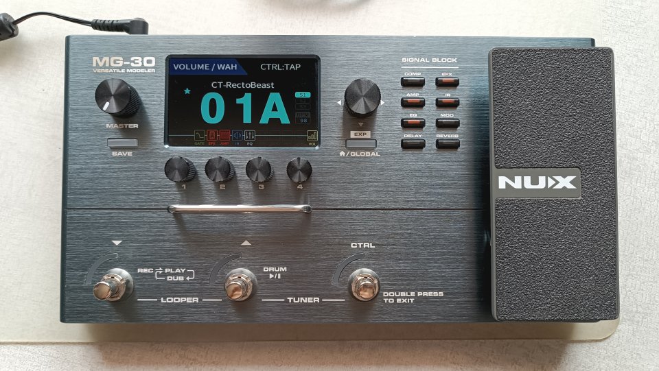 NUX MG-30, pedalera multiefectos de segunda mano · Foto 7 de 9 · Salamanca · 190 €