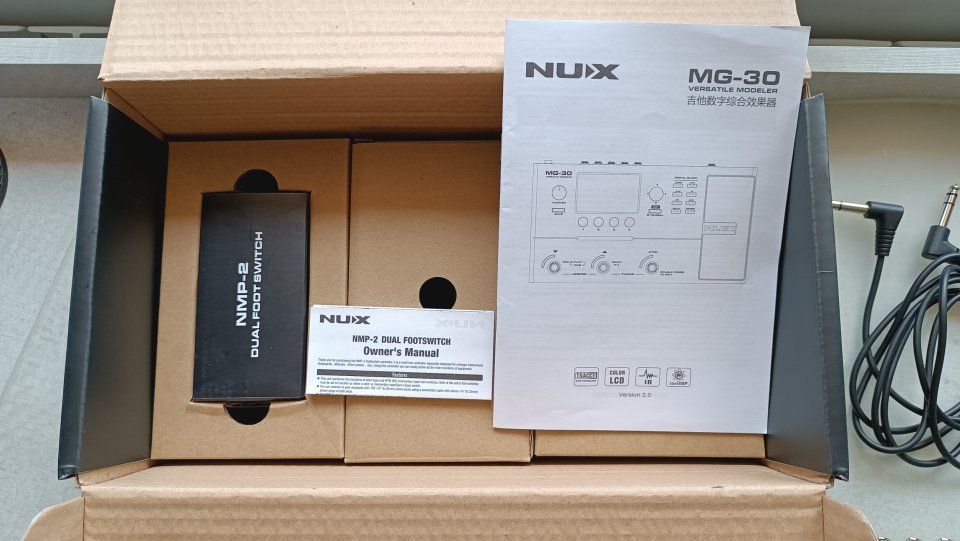 NUX MG-30, pedalera multiefectos de segunda mano · Foto 9 de 9 · Salamanca · 190 €