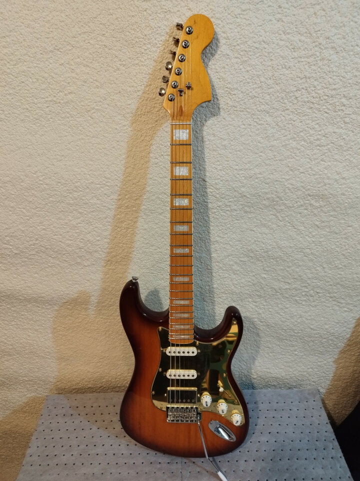 Guitarra tipo Stratocaster