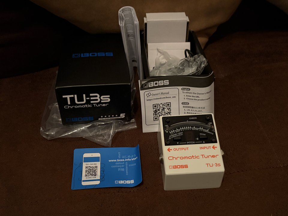 Boss TU-3s Pedal Afinador Cromático