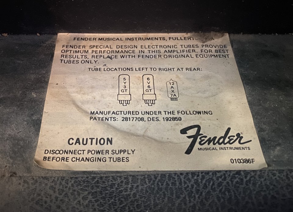 Fender Champ Silverface 1978 (VIDEO) de segunda mano · Foto 4 de 5 · Madrid · 1050 €